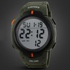 Men Digital Watch Stopwatch Alarm Luminous Watch
