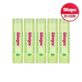 Blistex Sensitive Mint Melon 4.25g x 5 / 블리스텍스 센시티브 민트멜론 4.25g x 5개
