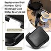 13010 Rectangle Cold Water Reservoir Lid Compatible with Moccamaster all