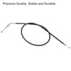 X AUTOHAUX Front Brake Cable with Adjuster Motorcycle Accessory Bend