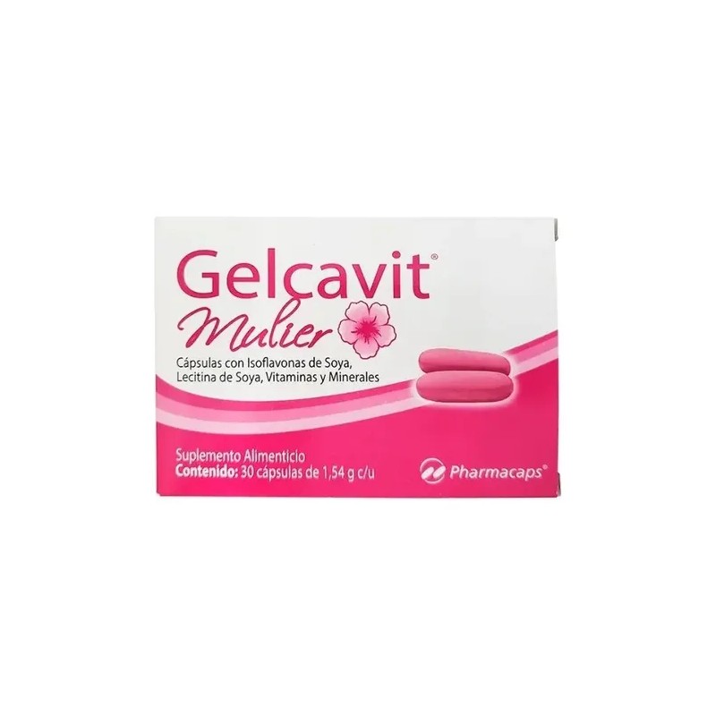 Isoflavonas Soya Vitaminas Minerales Cap Sabor