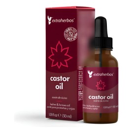 Aceite De Ricino Puro, 100% Natural, Para Pestañas Y Cejas