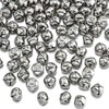 Moscare 100 Pieces 25mm Jingle Bells for DIY Crafts,Christmas Deco