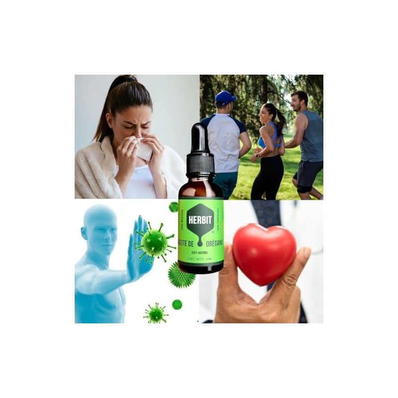 Kit 3 Aceites de Orégano Natural 80% Carvacrol – Frasco