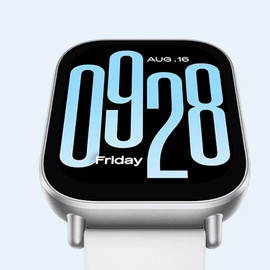 XIAOMI Redmi Watch 5 Active Smartwatch, 2.0" LCD Display, 18 Days of Battery Life, 140+ Sports Modes, 5ATM Waterproof, Bluetooth Calling, Fitness-Tracker- Matte Silver