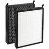 2 Pack HEPA/Carbon Combo Filter Replacement Compatible with NUWAVE OxyPure