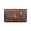 DFVmobile Case Horizontal Leather Belt Clip with Earphone Holder for
