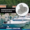 PIT66 Motor Toter Stud W/Holes Fit for Marine Tracker 160825