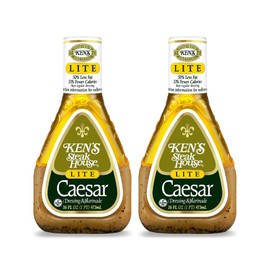 Ken's Light Ceasar Dressing, 16 oz, 2 pk by Ken's