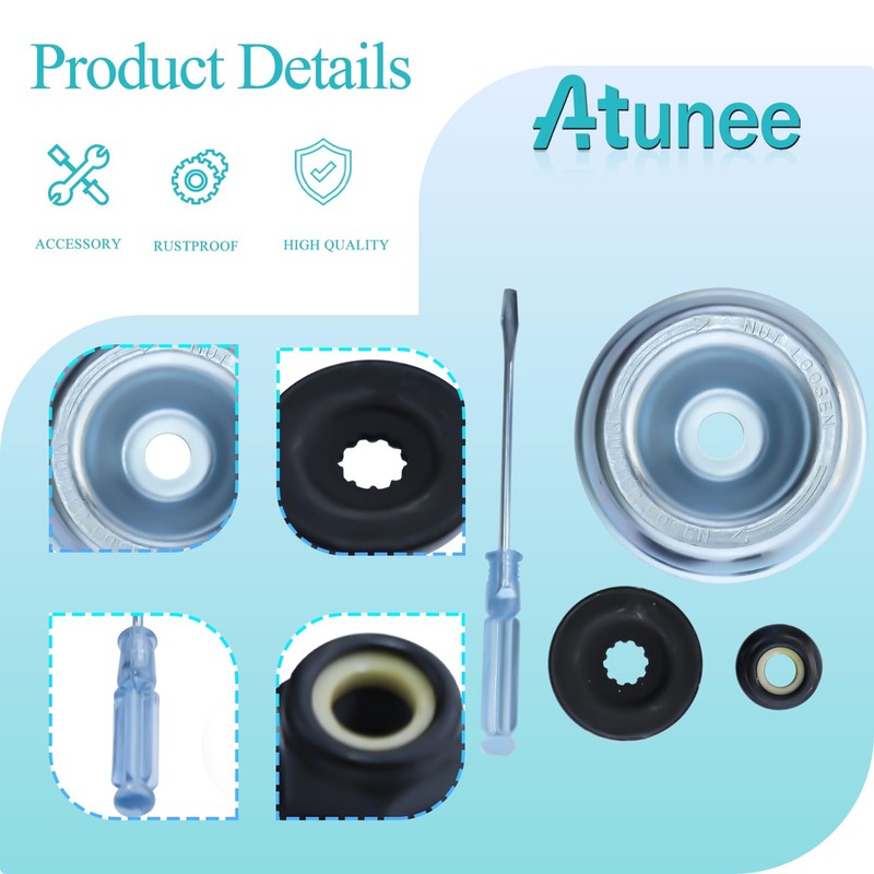 Atunee 4pcs Blade Adapter Kit for Stihl Trimmer Brush Cutter