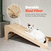 PETKARAY Cat Scratcher, Cat Sisal Scratching Ramp, L Shape Cat