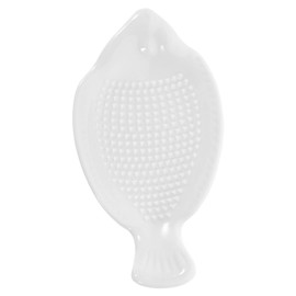 Zerodeko Multi-Function Ginger Grater Ceramic Garlic Grater Plate for Ginger Garlic Onion and Cheese Sharp Grinding Disc for Home Use