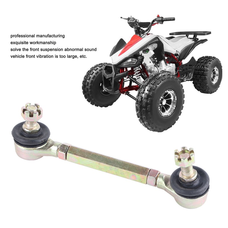 10mm/0.39in Steel Alloy Ball Joint Steering Tie Rod End for