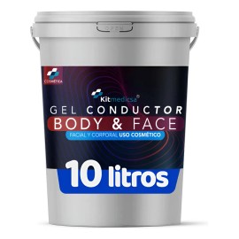 Gel Conductor Body/face Conductor P/ Aparatologia 10 Litros