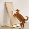 FUKUMARU Cat Scratcher, 23.66 Inch Sisal Cat Scratching Post Ramp,