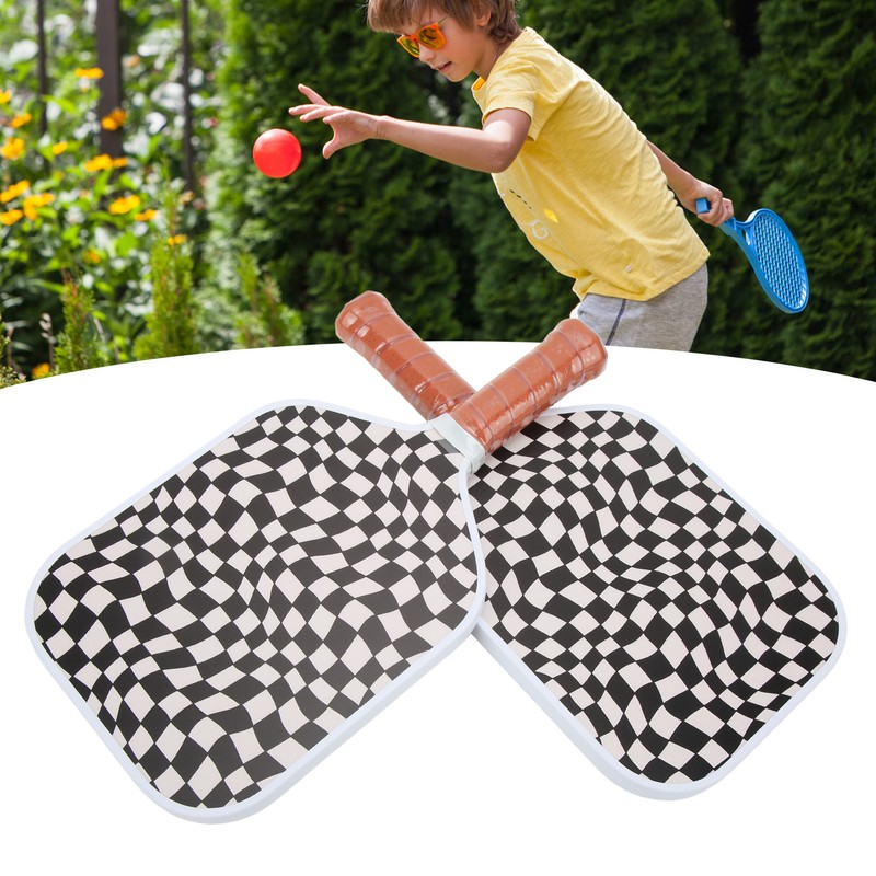 Pickleball Rackets Set Honeycomb Core Glass Fiber Pickleball Paddles Sports