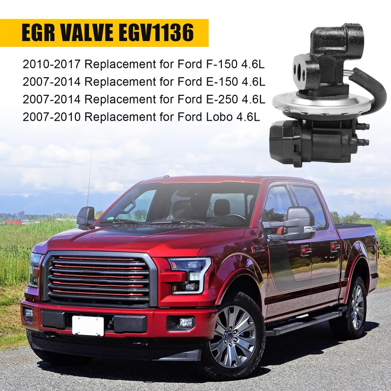 Exhaust Gas Recirculation (EGR) Valve with Gaskets EGV1136 replacement for