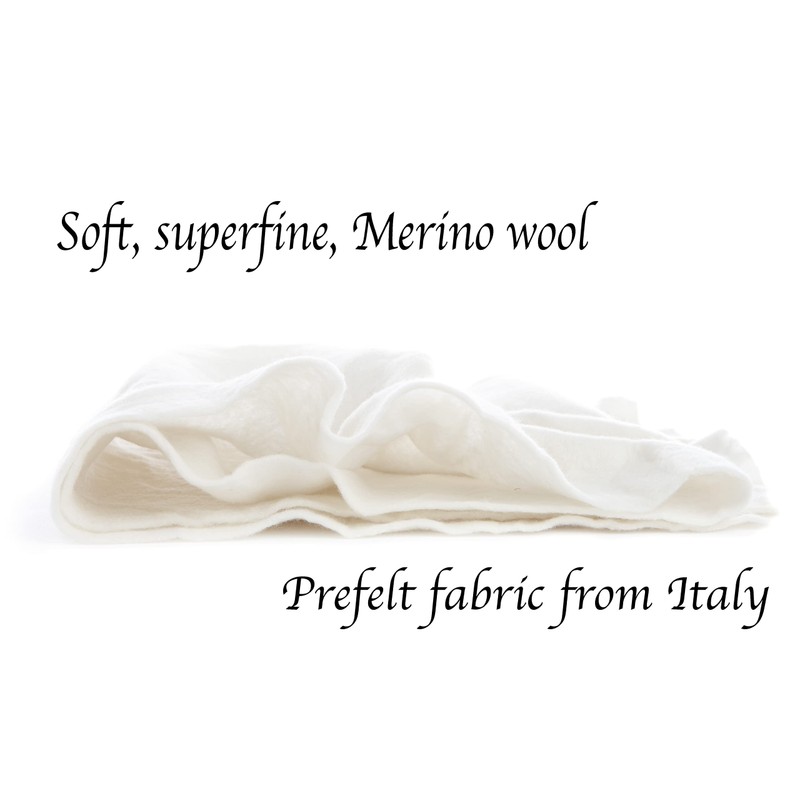 Pure Merino Wool, Extra Fine Pre Felt Fabric for Craft,