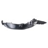 TRQ Front Right Inner Fender Liner Black Passenger Side Compatible