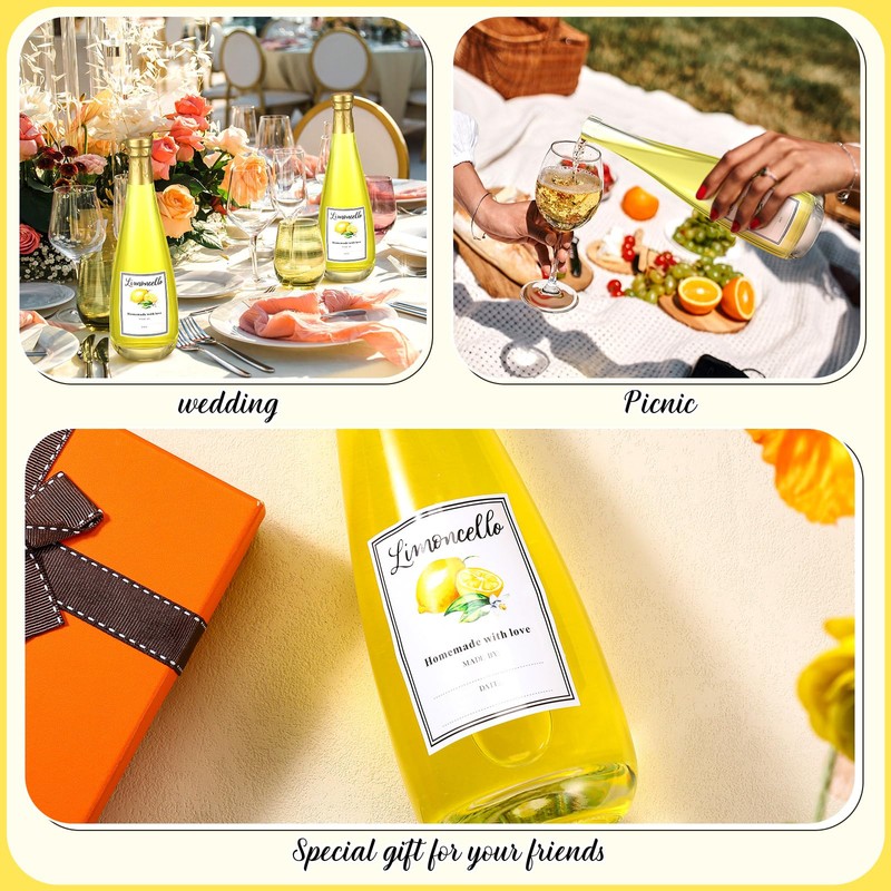 Maxcheck 6 Set 18 oz 550 ml Lemoncello Glass Wine