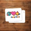 Peace Love Camp Postcards for Kids | Cute Camp Stationary