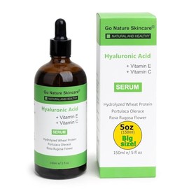 Suero De Ácido Hialurónico(147 Ml) Suero Hialurónico 100 Puro Para El Rostro Y Fórmula Antienvejecimiento Para El Rostro Reduce Arrugas Ilumina E...  
