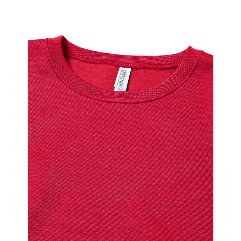 Glimmer 00346-AFC Men's Dry Fleece-Lined Sweatshirt, 10.0 oz, garnet red,