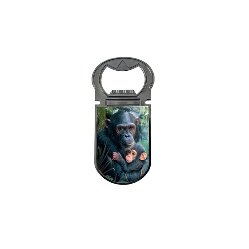 3D LiveLife Bottle Openers - Cute Cuddles from Deluxebase. Chimpanzee