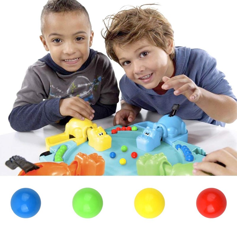 Yoeevi 60Pcs Game Replacement Marbles Balls Compatible with Hungry Hungry