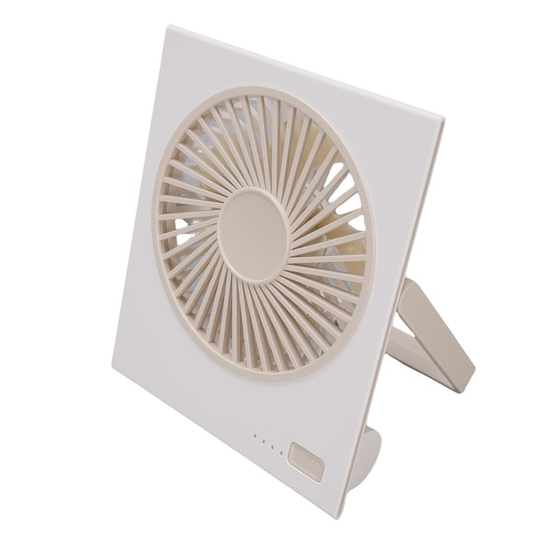 Pomya Mini Desktop Fan, Desk Fan Strong Wind 4 Speeds