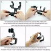 Universal 360 Rotation Car Rear View Mirror Mount Stand GPS