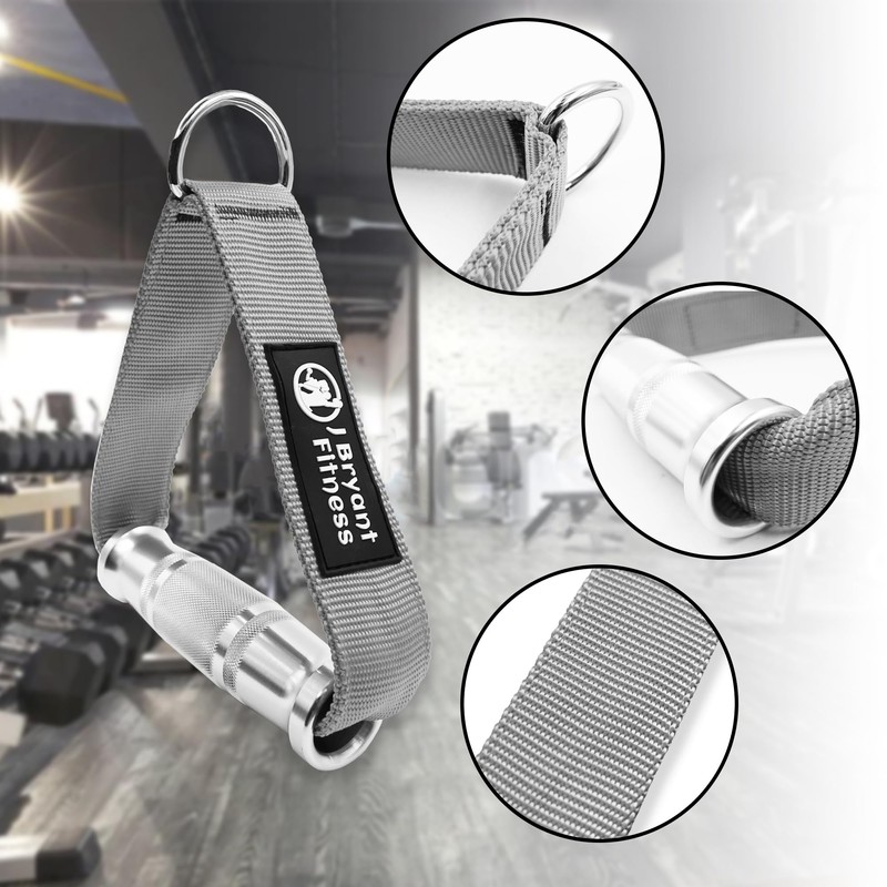 J Bryant Cable Machine Handles Attachment for Pulley Machine Heavy