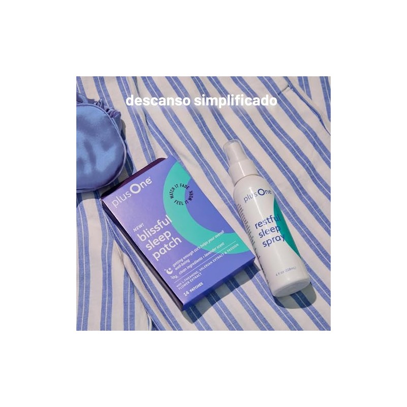 plusOne Parches para dormir Blissful - Parches de magnesio y