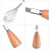 Jicyor Whisk, Vertical Whisk, Stainless Steel Whisk with Sturdy and
