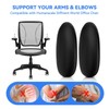SINOLUXE Arm Pads Caps Replacement for Humanscale Diffrient World Office
