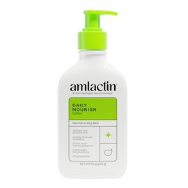 AmLactin - Loción corporal hidratante diaria, hidrata al instante, alivia la rugosidad, potente terapia alfa-hidroxi exfolia suavemente, suaviza la pi