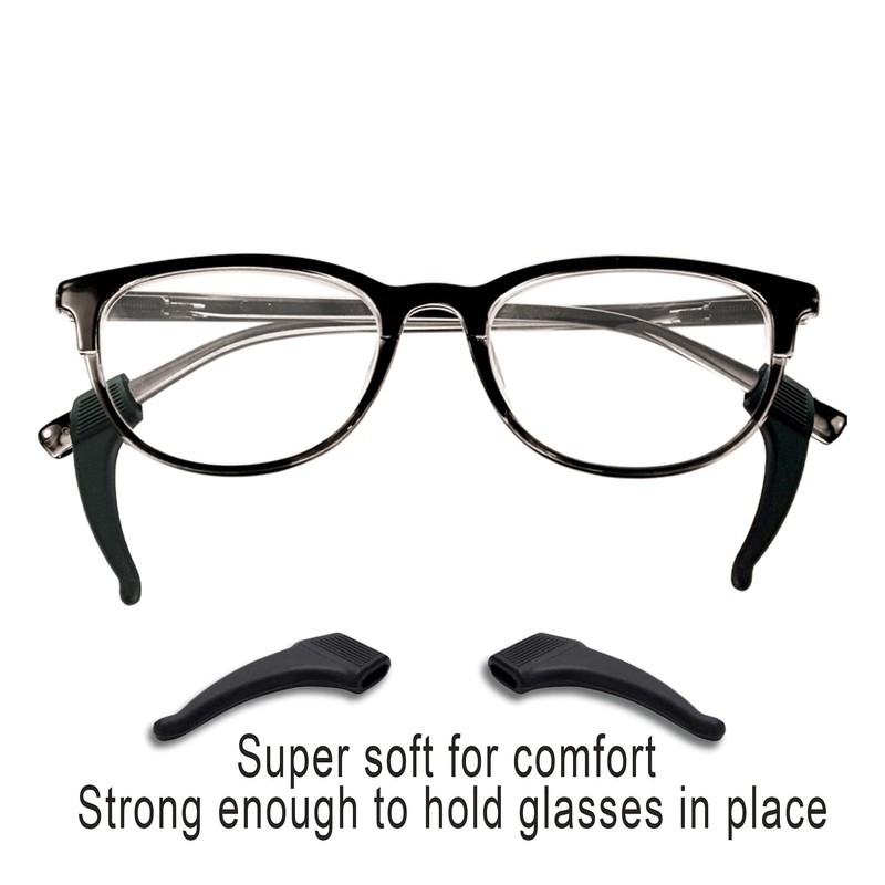 GMS Optical Premium Grade Comfortable Silicone Anti-slip Holder for Glasses,