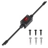 Inline 12V Power Switch, Briidea IP65 Waterproof SAE Connector with