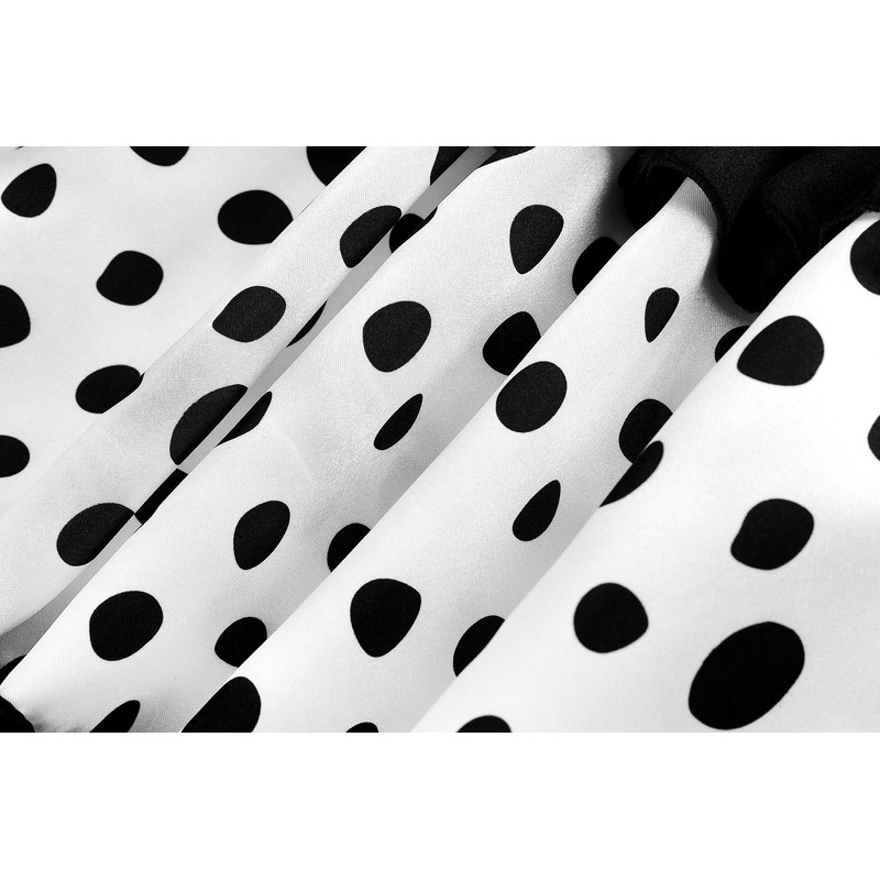 ReliBeauty Dalmatian Costume for Children, Girls, with Ears, Headband Tail,