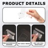 9 Pcs Clear Sticker Shield for Windshields, Reusable Double-Sided Ectrostatic