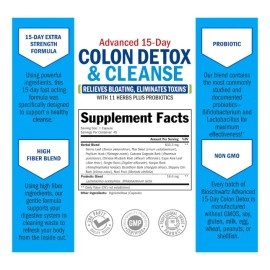 Limpiador De Colon Bioschwartz 15 Días De Acción Rápida 45 Cáps