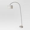 Project 62 Avenal Shaded Arc with Marble Base Floor Lamp,