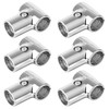 eoere 6 Sets T Pipe Clamp Connector, Fits 1-1/4"(1.25" OD)