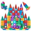Playmags 150-Piece Magnetic Tiles Building Set – 3D Magnet Building