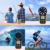 AMTAST Anemometer Handheld Wind Speed Meter Air Flow Volume Meter