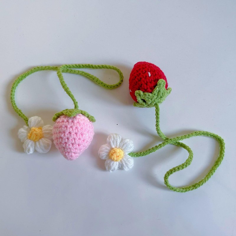 Sweet Fruit Form Curtain Tieback Thread Yarn Customes Room Accent