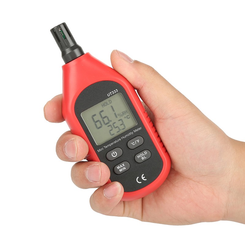 Uni T UT333 Mini LCD Digital Thermometer Air Temperature and