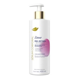 Dove Sérum Corporal Pro-Retinol reafirmante, para piel sin firmeza, reafirma y recupera la elasticidad y humectación de la piel