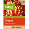 Planet Organic Ginger Herbal Tea 25 Tea Bags