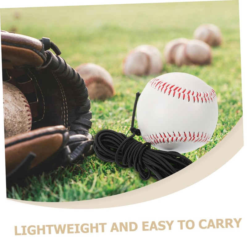 WOONEKY Baseball Training Equipment Durable Batting Practice Tool with Elastic